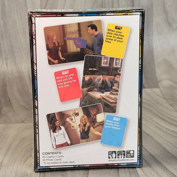 What Do You Meme? FRIENDS The Television Series Expansion Pack NEW - Picture 2 of 4